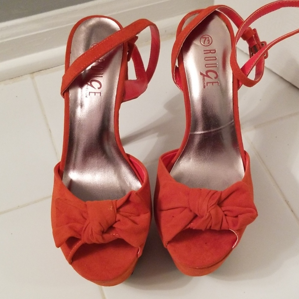 Orange new heels